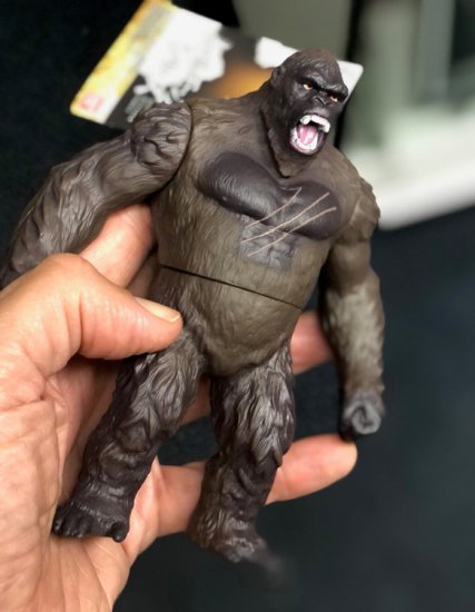 Godzilla Vs. Kong 2021 King Kong Movie Monster Series Figure - Click Image to Close