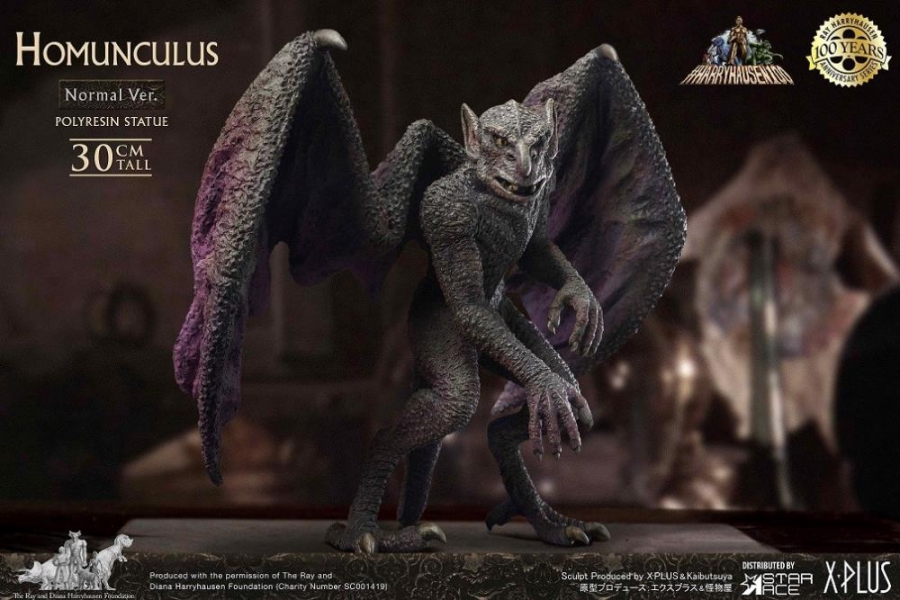 Golden Voyage of Sinbad Homunculus Ray Harryhausen (Normal Ver.) Statue - Click Image to Close