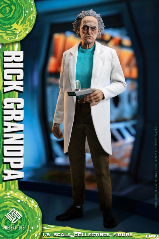 Rick Grandpa 1/6 Scale Figure by Present Toys - Click Image to Close