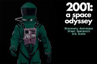2001: A Space Odyssey Green Discovery Astronaut 1/6 Scale Figure Spacesuit