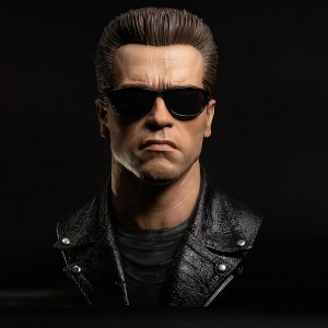 Terminator 2: Judgement Day T-800 Model 101 1/1 Scale Limited Edition Life-Size Art Mask Bust