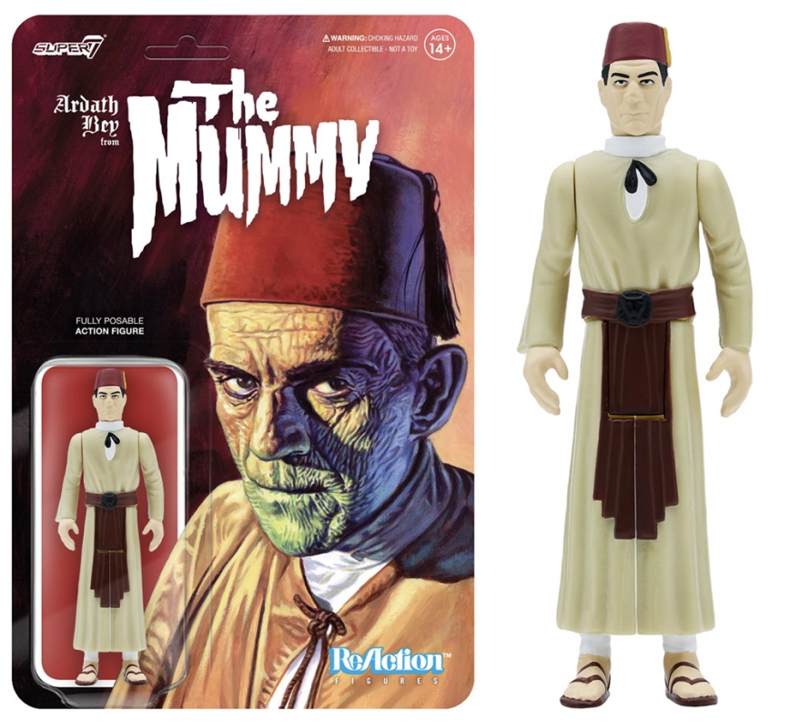 Mummy Ardeth Bey 3.75" ReAction Action Figure Universal Monsters Wave 3 - Click Image to Close