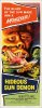 Hideous Sun Demon 1959 Repro Insert Poster 14X36