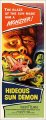 Hideous Sun Demon 1959 Repro Insert Poster 14X36