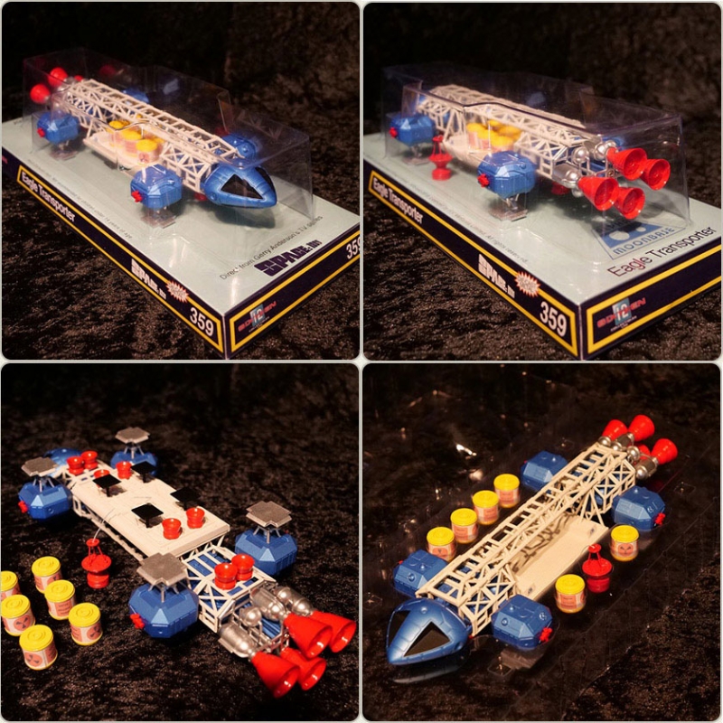 Space 1999 Eagle Freighter Dinky Retro 12" Replica LIMITED EDITION of 1000 by Sixteen 12 - Click Image to Close