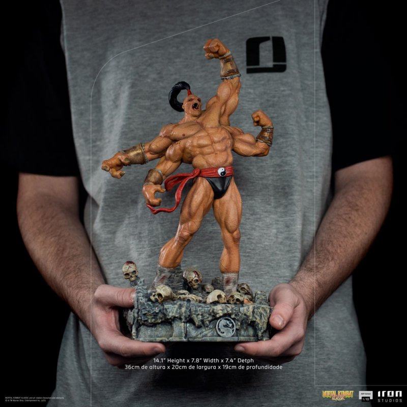Mortal Kombat Goro 1/10 Scale Statue - Click Image to Close