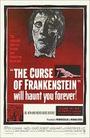 Curse of Frankenstein 1957 Reproduction Poster 27X41 Hammer Film