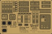 Voyage to the Bottom of the Sea Flying Sub 1/32 Photoetch COMBO Set
