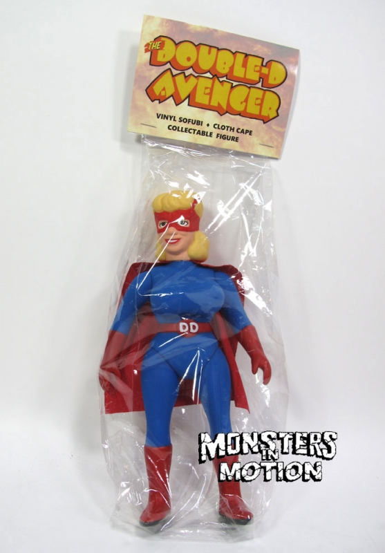 Double D Avenger Vinyl Sofubi Collectible 1/6 Scale Figure - Click Image to Close