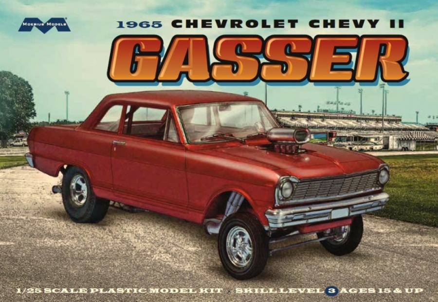 Chevrolet 1965 Chevy II Gasser 1/25 SCale Model Kit - Click Image to Close