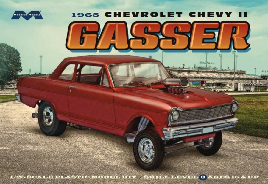 Chevrolet 1965 Chevy II Gasser 1/25 SCale Model Kit - Click Image to Close