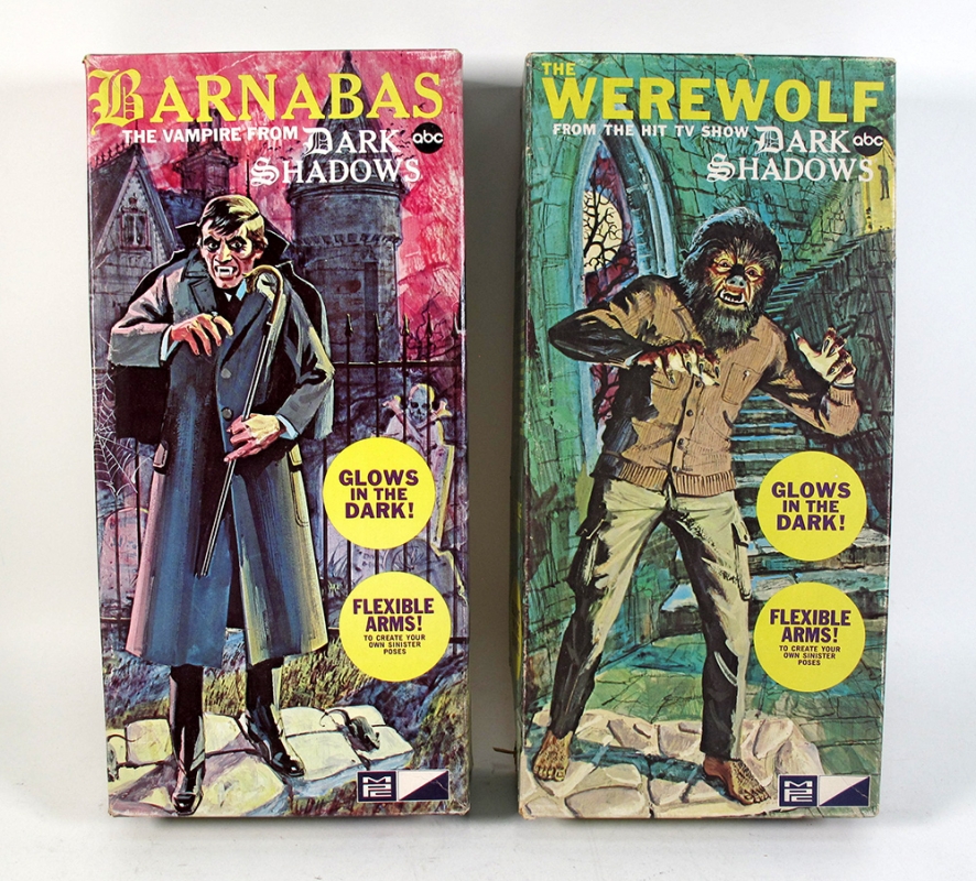 MPC Dark Shadows Vampire Barnabas & Chris Jennings Werewolf
