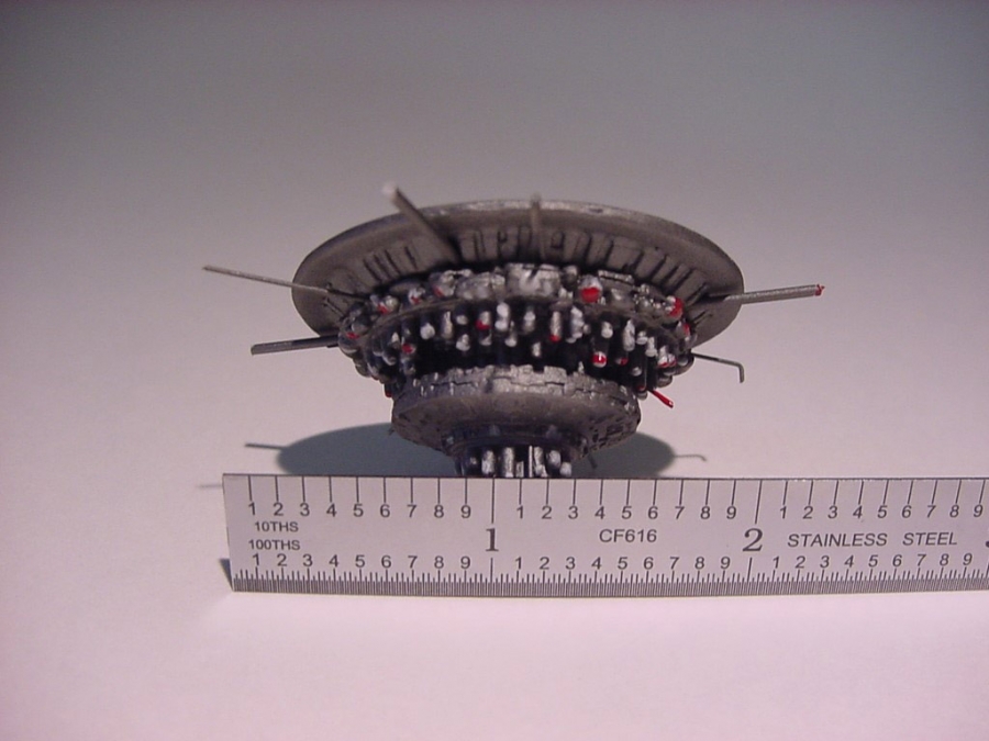 Close Encounters of the Third Kind Mothership and Devil's Tower Model Kit - Click Image to Close