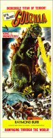 Godzilla 1954 Repro Insert Movie Poster 14X36