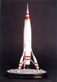 T.W.A. Mars Liner Rocket Ship Plastic Model Spacecraft Kit 1:144 Scale