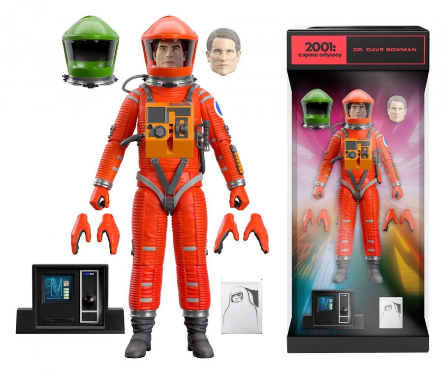 2001: A Space Odyssey Ultimates Dr. Dave Bowman 7-Inch Action Figure - Click Image to Close