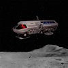 2001: A Space Odyssey AURORA Moon Bus Model Lighting Kit