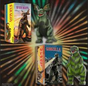 Godzilla Marusan Japanese Tin Toy Retro Reproduction