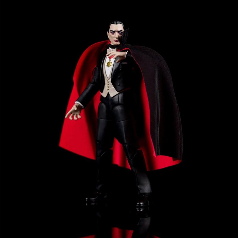 Dracula 6-Inch Scale Action Figure Universal Monsters Bela Lugosi - Click Image to Close