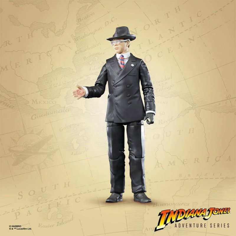 Indiana Jones Adventure Series Raiders of the Lost Ark Arnold Toht 6-inch Action Figure - Click Image to Close