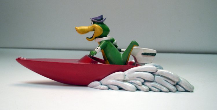 Wally Gator In Boat Model Kit 021JF02 