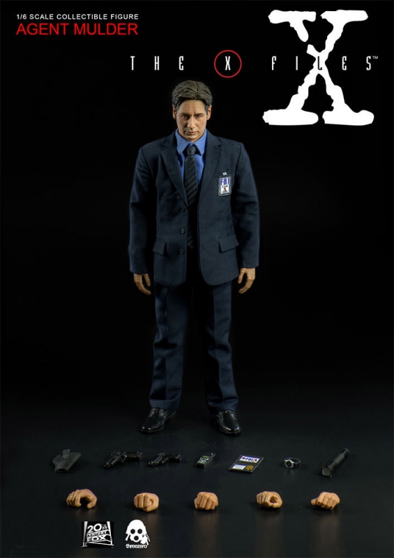 X-Files Fox Mulder 1/6 Scale Figure by Three Zero - Click Image to Close