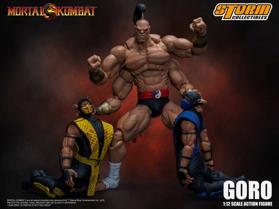 Mortal Combat Goro 1/12 Storm Action Figure: - Click Image to Close