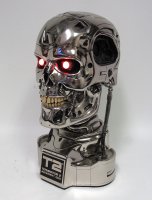 Terminator 2 Judgement Day Endoskeleton Endoskull Head T-800 Prop Replica by Hollywood Collector's Gallery