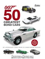 James Bond 007 50 Greatest James Bond Cars Hardcover Book