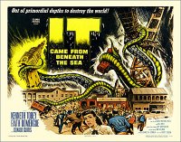 IT Came from Beneath the Sea 1955 Half Sheet Poster