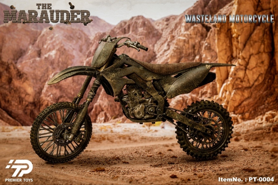 Marauder Wasteland Motorcycle 1/6 Scale Collectible Figure Accessory - Click Image to Close