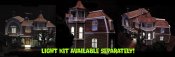 Munsters 1313 Mockingbird Lane House Injected Plastic Model Kit