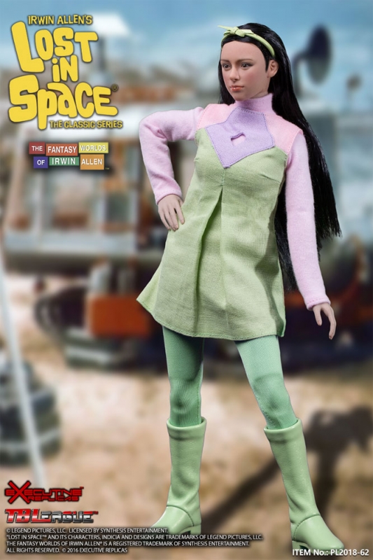 Lost In Space Penny Robinson and Bloop 1/6 Scale Figure Set by Executive Replicas - Click Image to Close