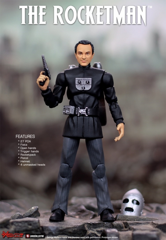 Rocketman Commando Cody 6 Inch Figure 1/12 Scale - Click Image to Close
