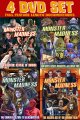 Monster Madness Full Feature Length Documentary DVDs 4 Disc Set