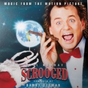 Scrooged 1988 Soundtrack Vinyl LP Danny Elfman Colored Vinyl