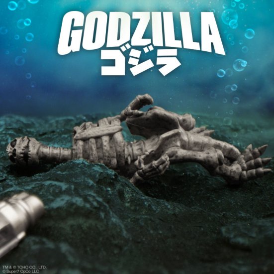 Godzilla 1954 Godzilla Skeleton with Oxygen Destroyer TOHO