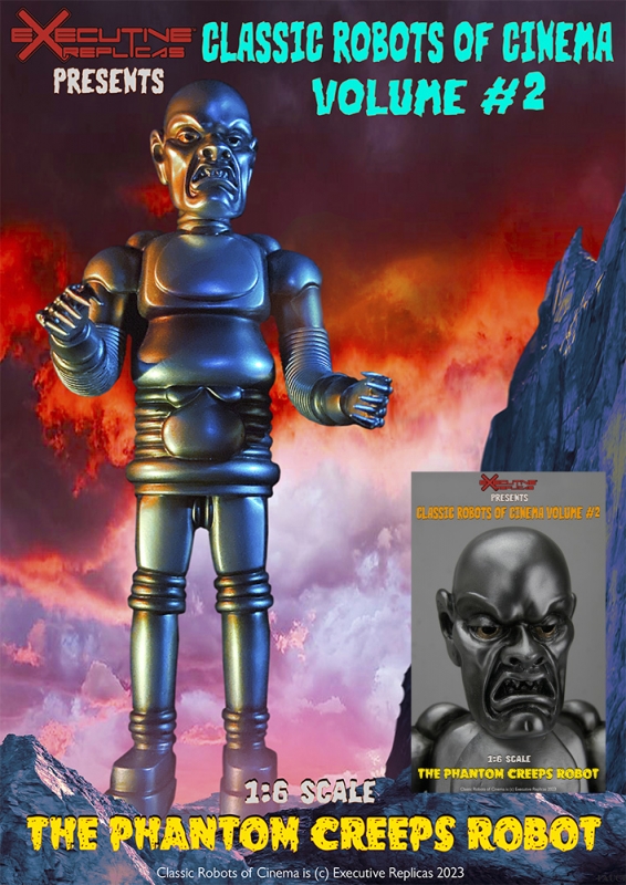 Phantom Creeps 1939 Classic Robots of Cinema Vol 2 1/6 Scale Figure LIMITED EDITION Bela Lugosi - Click Image to Close