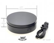 Mini Turntable Display 4.75" - Black