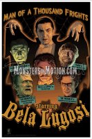 Bela Lugosi Man of a Thousand Frights Art Print