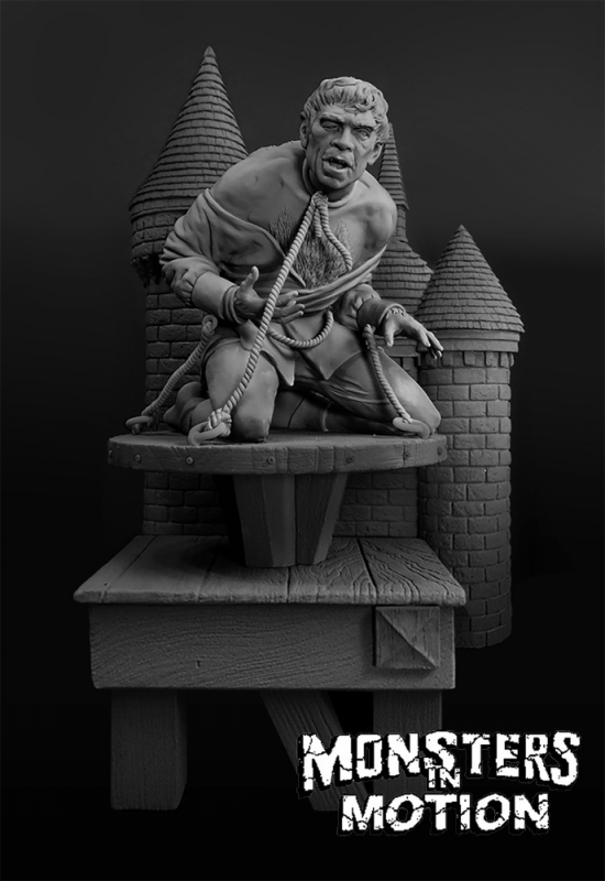 Hunchback Aurora Box Art Tribute BUILD-UP #11 by Jeff Yagher - Click Image to Close