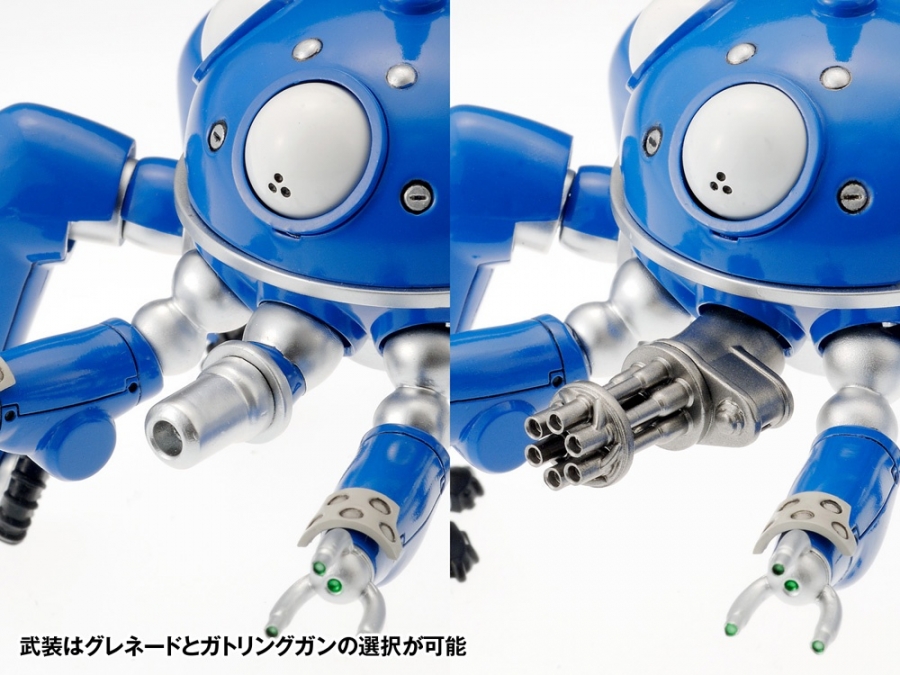 Ghost In The Shell S.A.C. 2nd GIG: Tachikoma 1/24 Scale Model Kit by Wave - Click Image to Close
