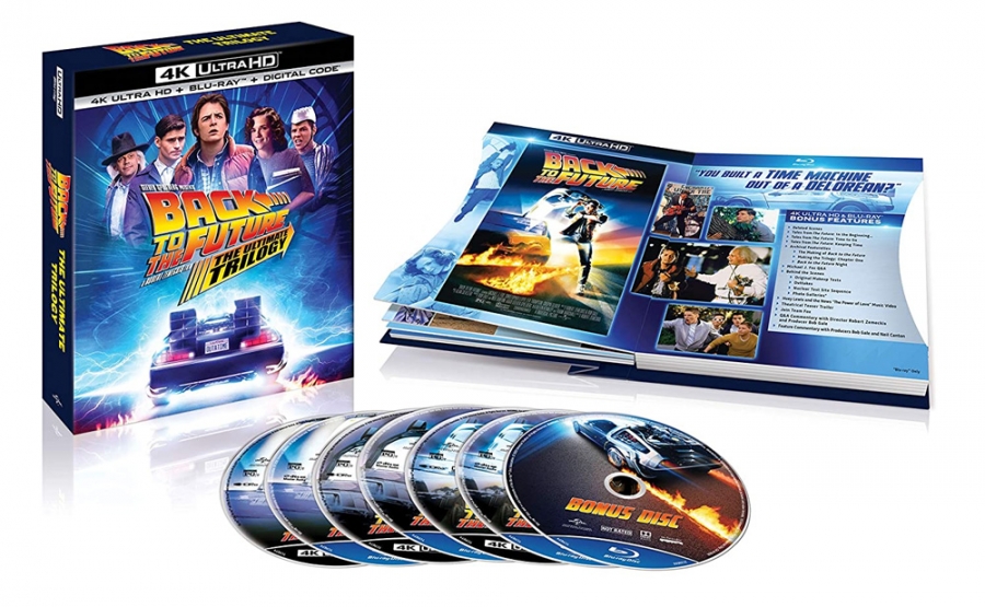 Back To The Future Ultimate Trilogy 4K Ultra Blu-Ray - Click Image to Close