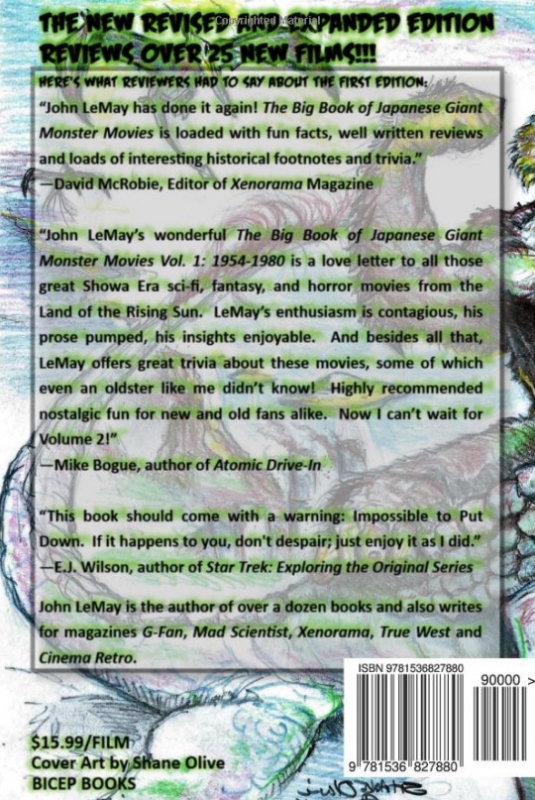 Big Book of Japanese Giant Monster Movies: Vol. 1: 1954-1980 Book - Click Image to Close