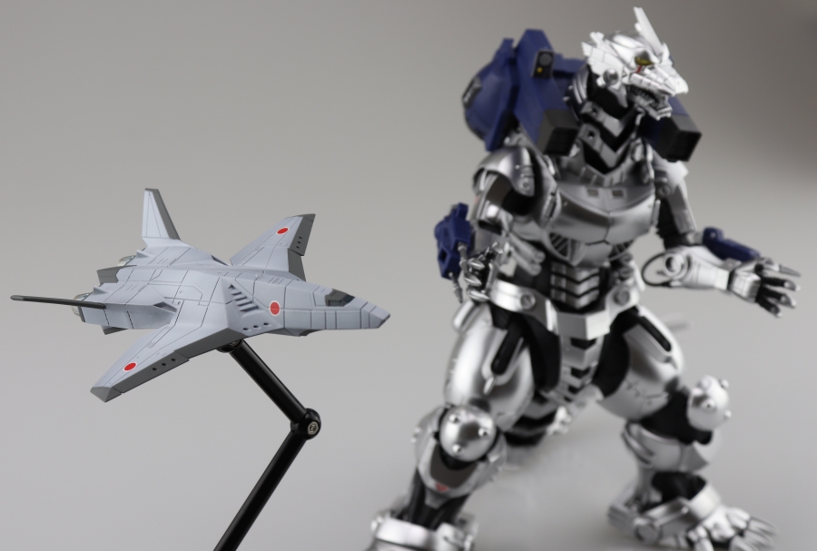 Godzilla x Mechagodzilla 2002 Mechagodzilla MFS-3 Type 3 Kiryu with Shirasagi Plastic Model Kit - Click Image to Close