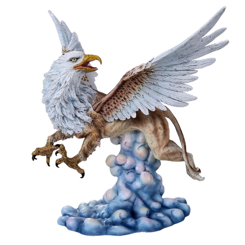 Griffin Cold Cast Resin Statue - Click Image to Close
