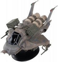 Battlestar Galactica Heavy Raptor Die-Cast 8.85" Ship