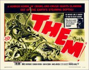 THEM! 1954 Half Sheet Poster Reproduction