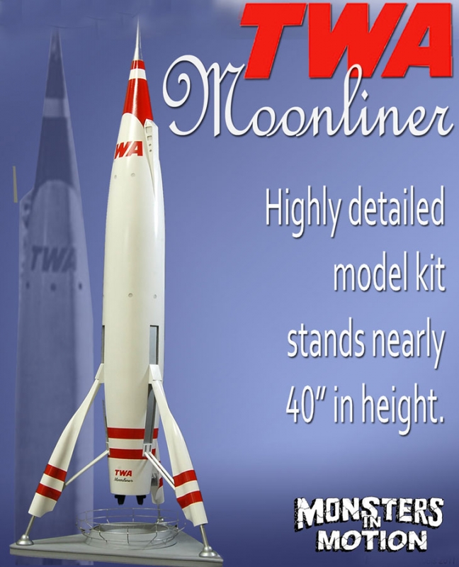 TWA 40" Mars Liner Studio Scale Model KIt - Click Image to Close
