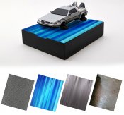 Back to the Future II Delorean Time Machine Floating Model from Japan